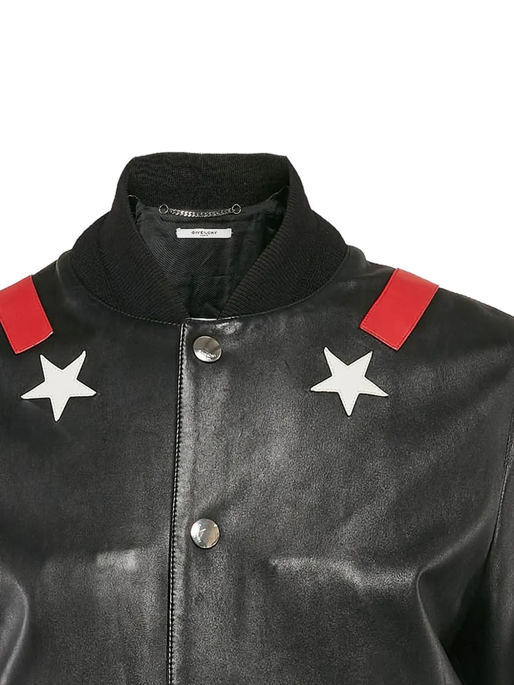 Givenchy Pre-Owned leather bomber jacket | Image 2