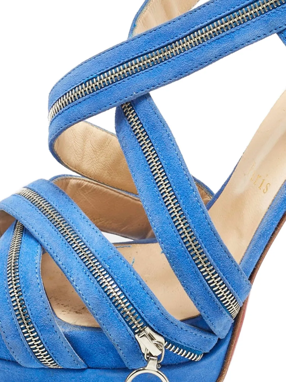 Christian Louboutin Pre-Owned 1155918 Blue - Blauw