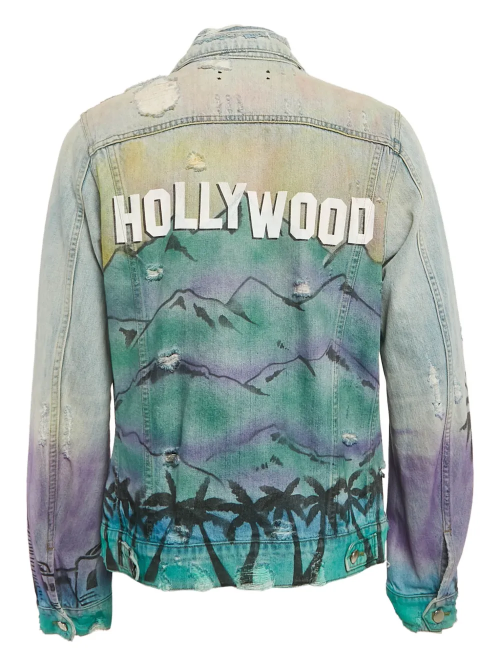AMIRI Cityscape distressed jacket | Image 2