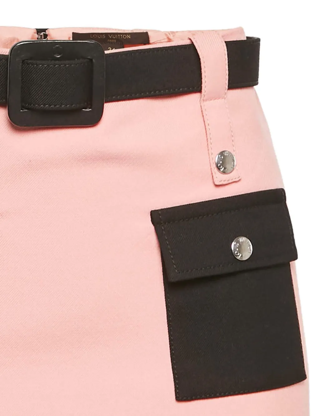 Louis Vuitton Pre-Owned 2023 blouse met vlakken - Roze