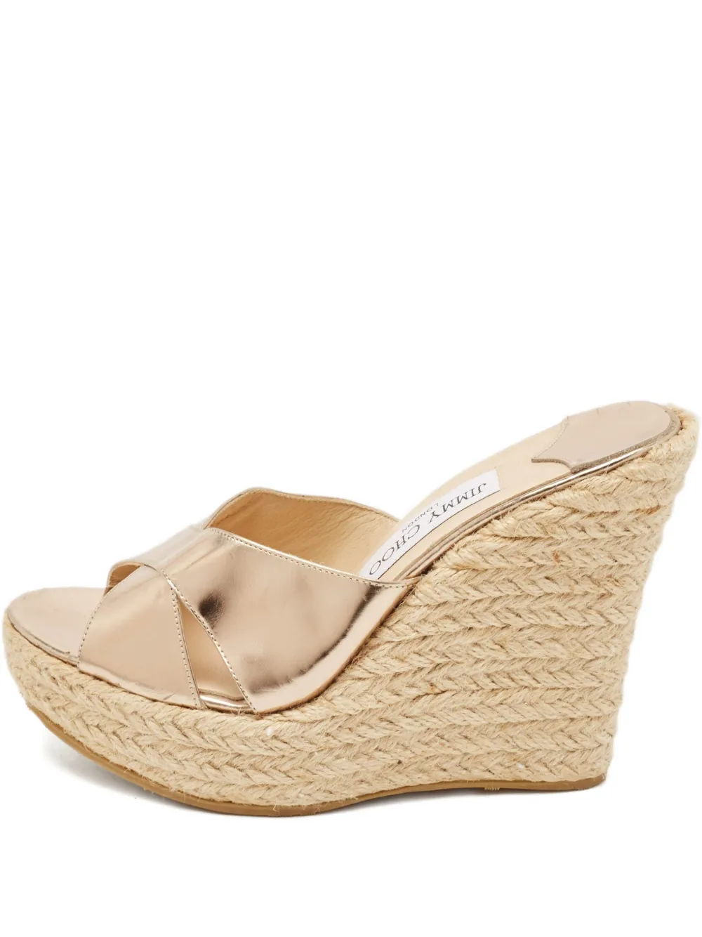 Jimmy Choo Pre-Owned sandalias con cuña | neutro | Image 1
