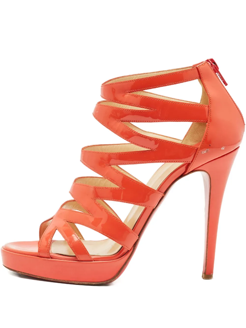 Christian Louboutin Pre-Owned 1148506 Orange