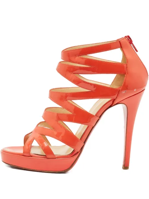Christian Louboutin Pre-Owned 1148506 Orange