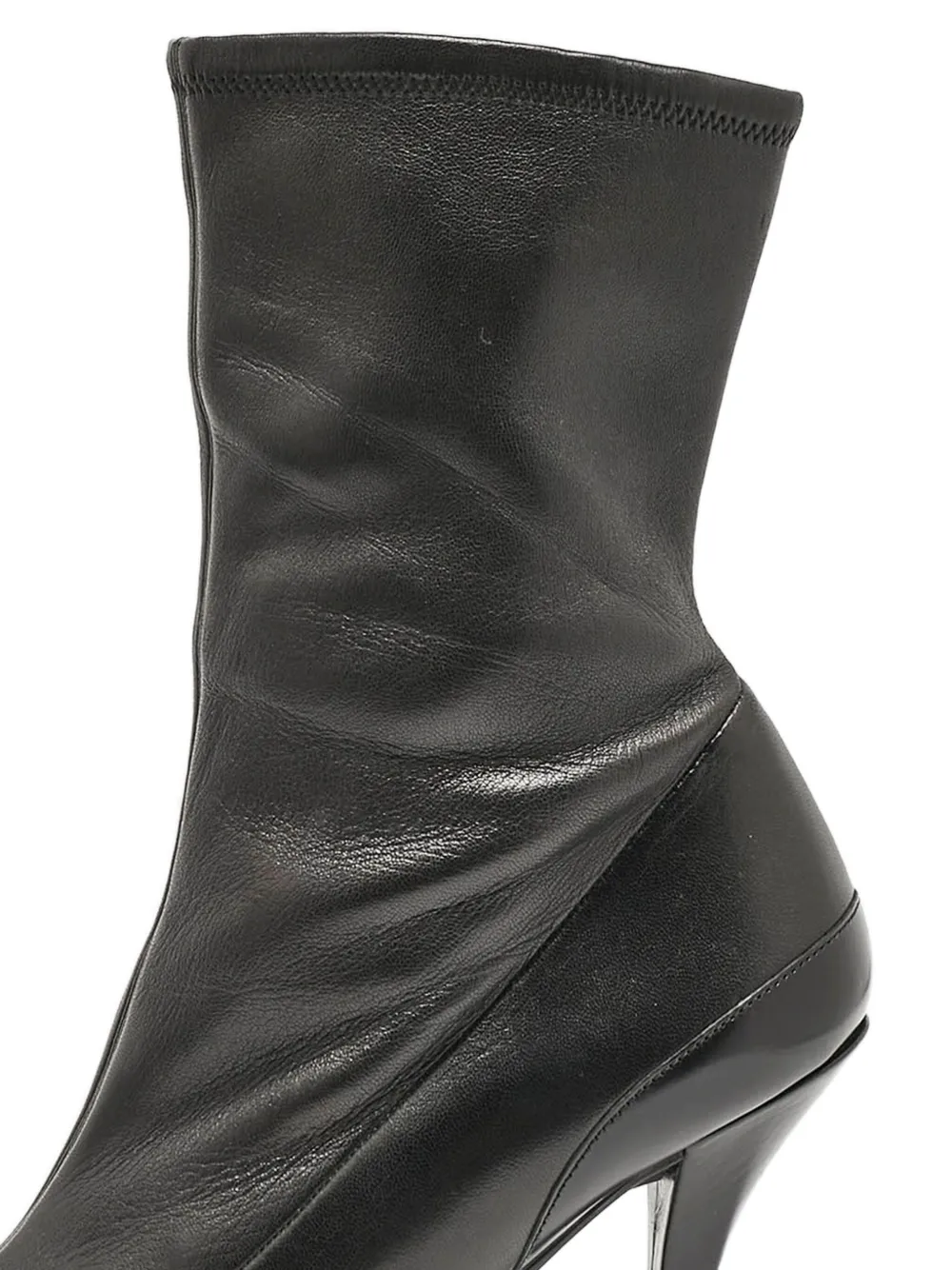 Gucci Pre-Owned Eva leren enkellaarzen - Black