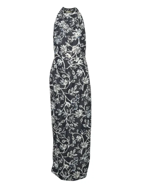 Balenciaga Pre-Owned 2024 floral silk-crepe dress