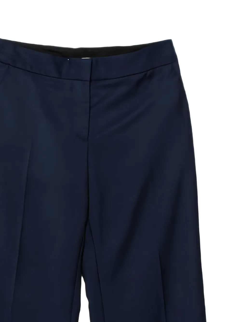 Stella McCartney Pre-Owned 2024 wollen straight broek - Blauw