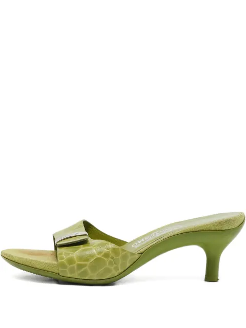 Ferragamo Pre-Owned 1146618 Green