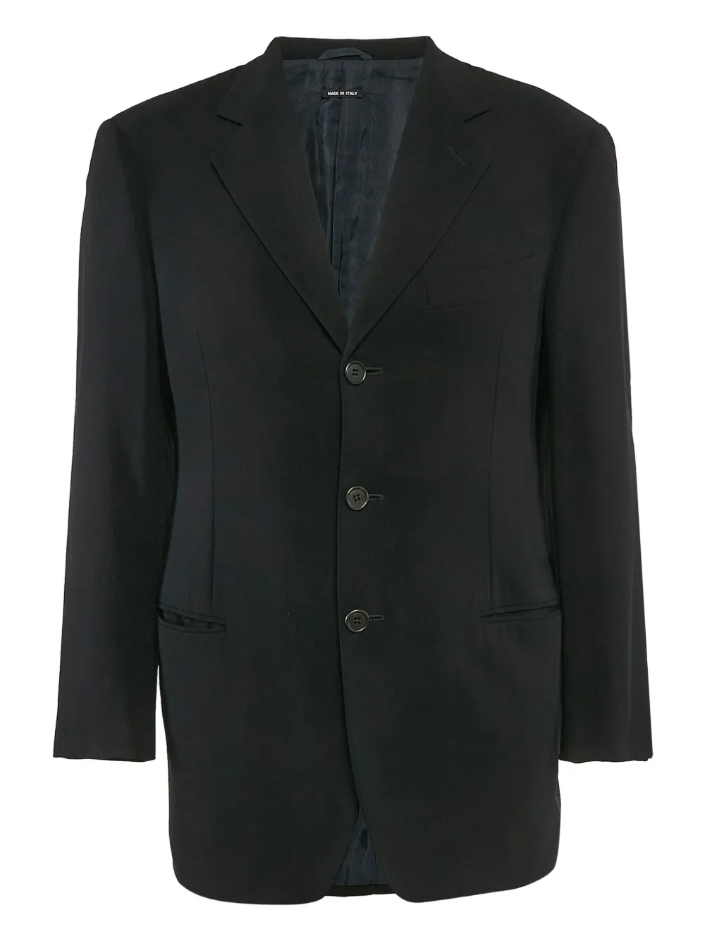 Giorgio Armani Pre-Owned 2023 three-button notched jacket | Black | Image 1