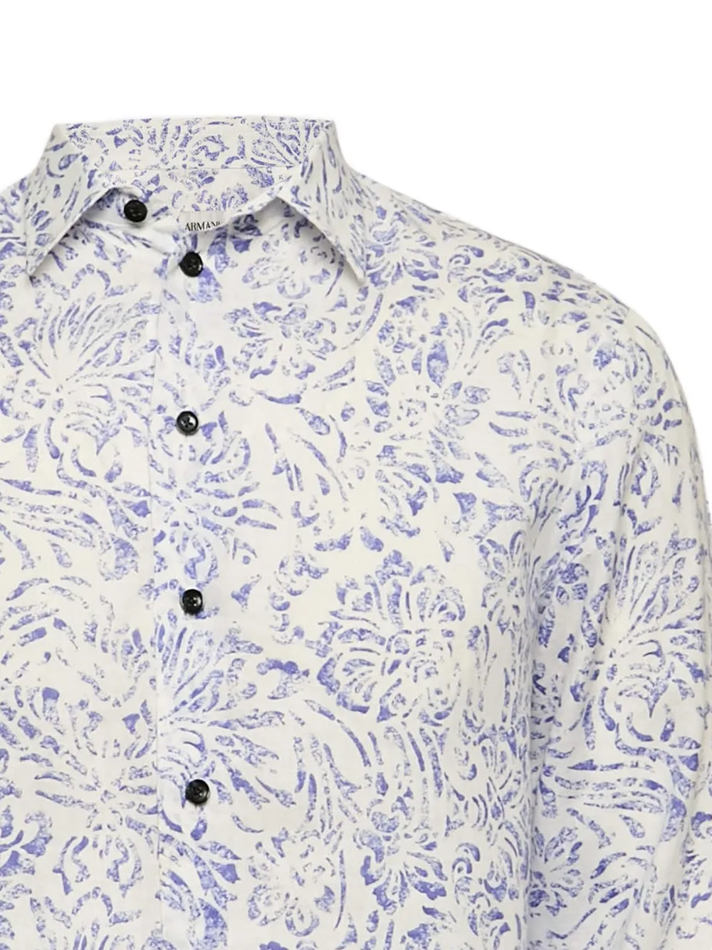 Armani Vintage 2024 floral-print cotton shirt | Image 2