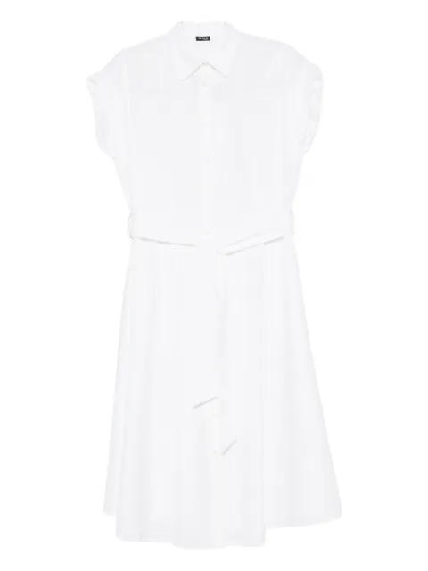 Kiton vestido camisero con botones y cinturón