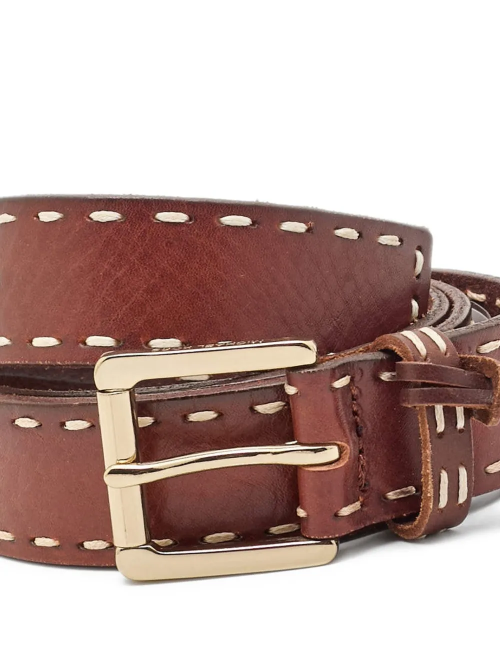 Michael Kors Vintage stitched leather belt | Image 2