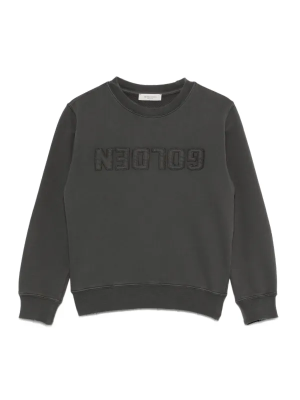 Golden Goose Kids ロゴ スウェットシャツ | グレー | FARFETCH JP