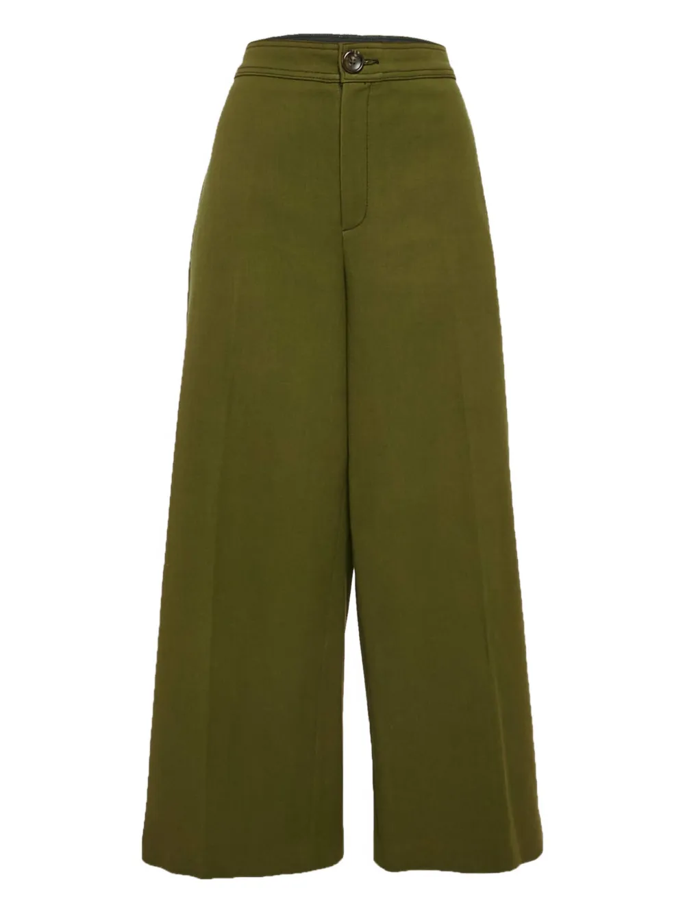 JOSEPH 2024 tailored gabardine trousers | Green | Image 1