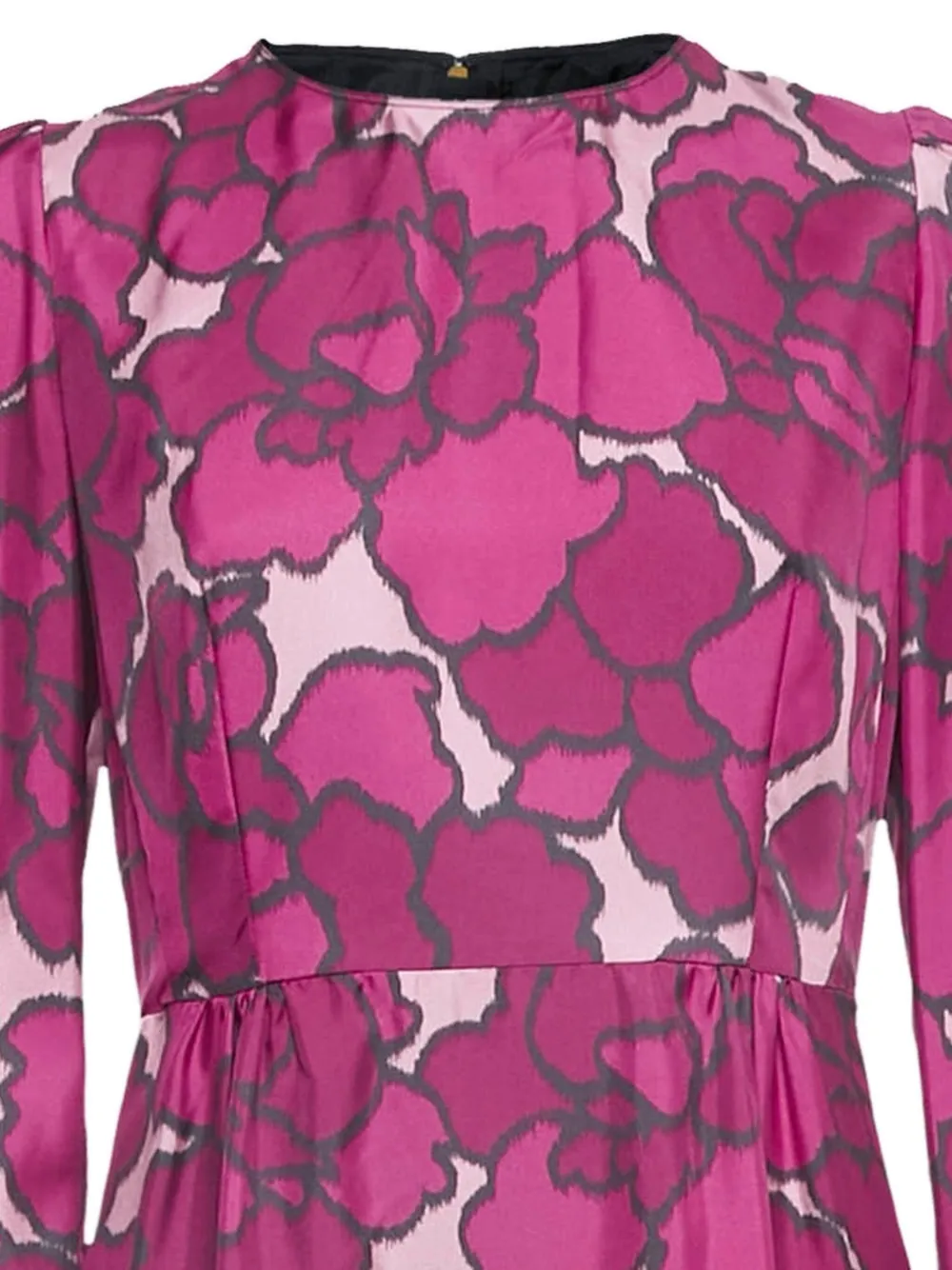 Marc Jacobs Vintage 2024 zijden midi-jurk met bloemenprint - Roze