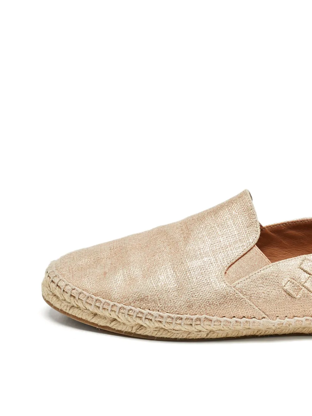 Bottega Veneta Pre-Owned Intrecciato espadrilles - Beige