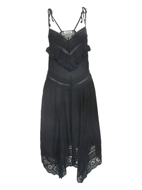 Zadig&Voltaire lace-trim asymmetric dress
