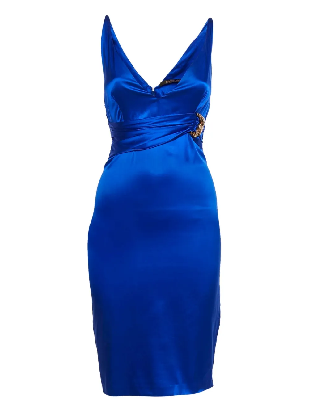 Roberto Cavalli Vintage Abito con fibbia - Blu
