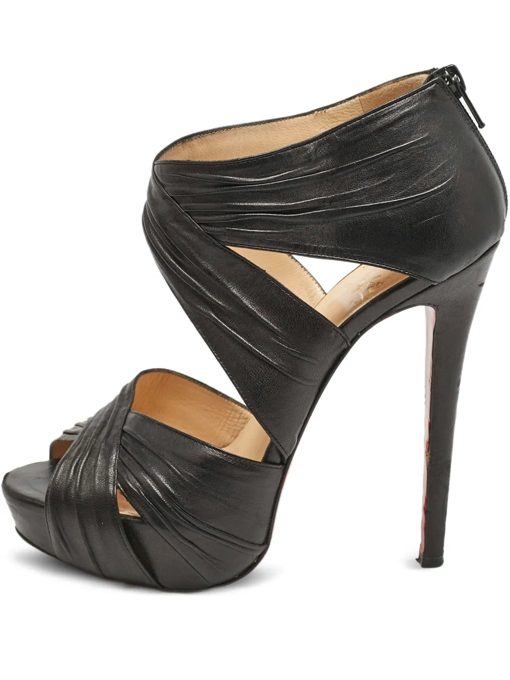 Christian Louboutin Pre-Owned Bandra Sandalen 115mm - Schwarz