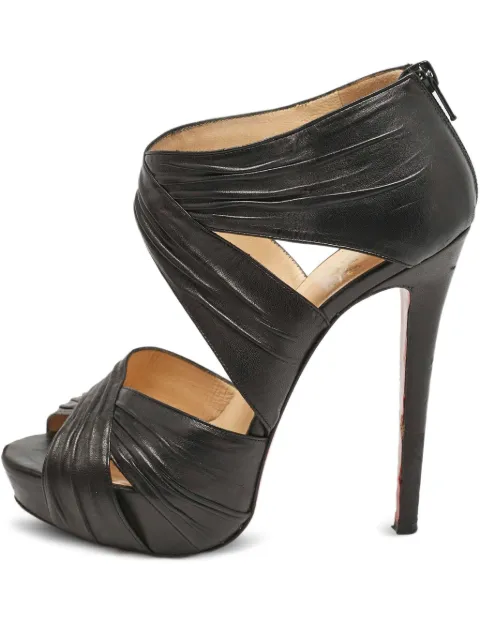 Christian Louboutin Pre-Owned 115mm Bandra leather sandals