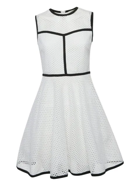 SANDRO Pre-Owned perforated-design mini dress
