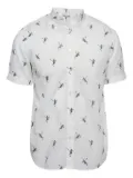 Alexander McQueen Pre-Owned skeleton-print shirt - White