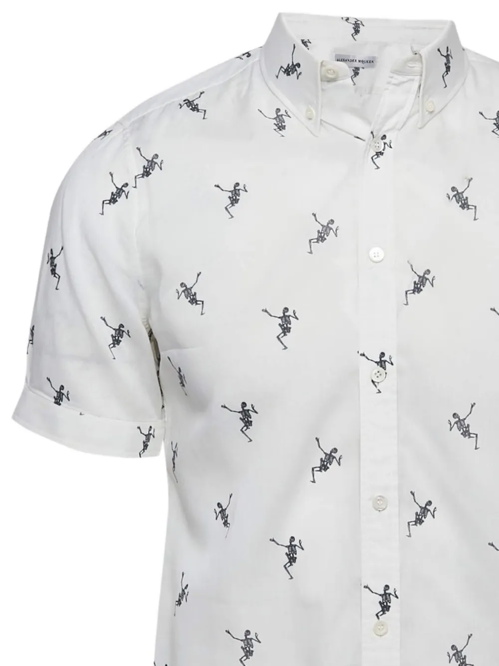 Alexander McQueen Pre-Owned skeleton-print shirt | Image 2