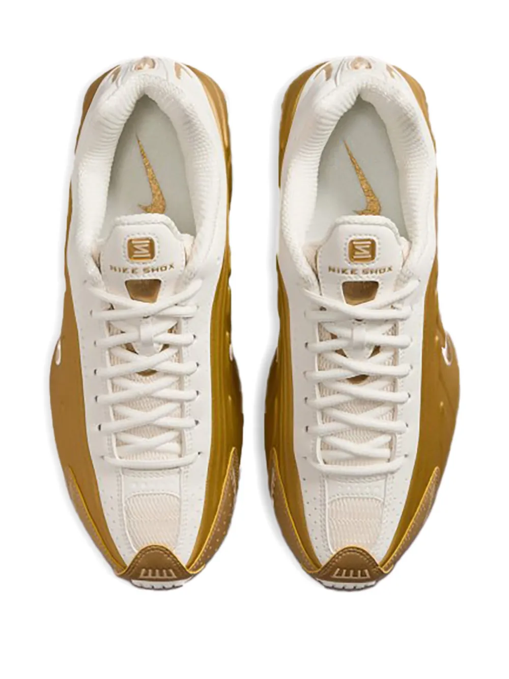 Nike Shox R4 "Metallic Gold" sneakers White