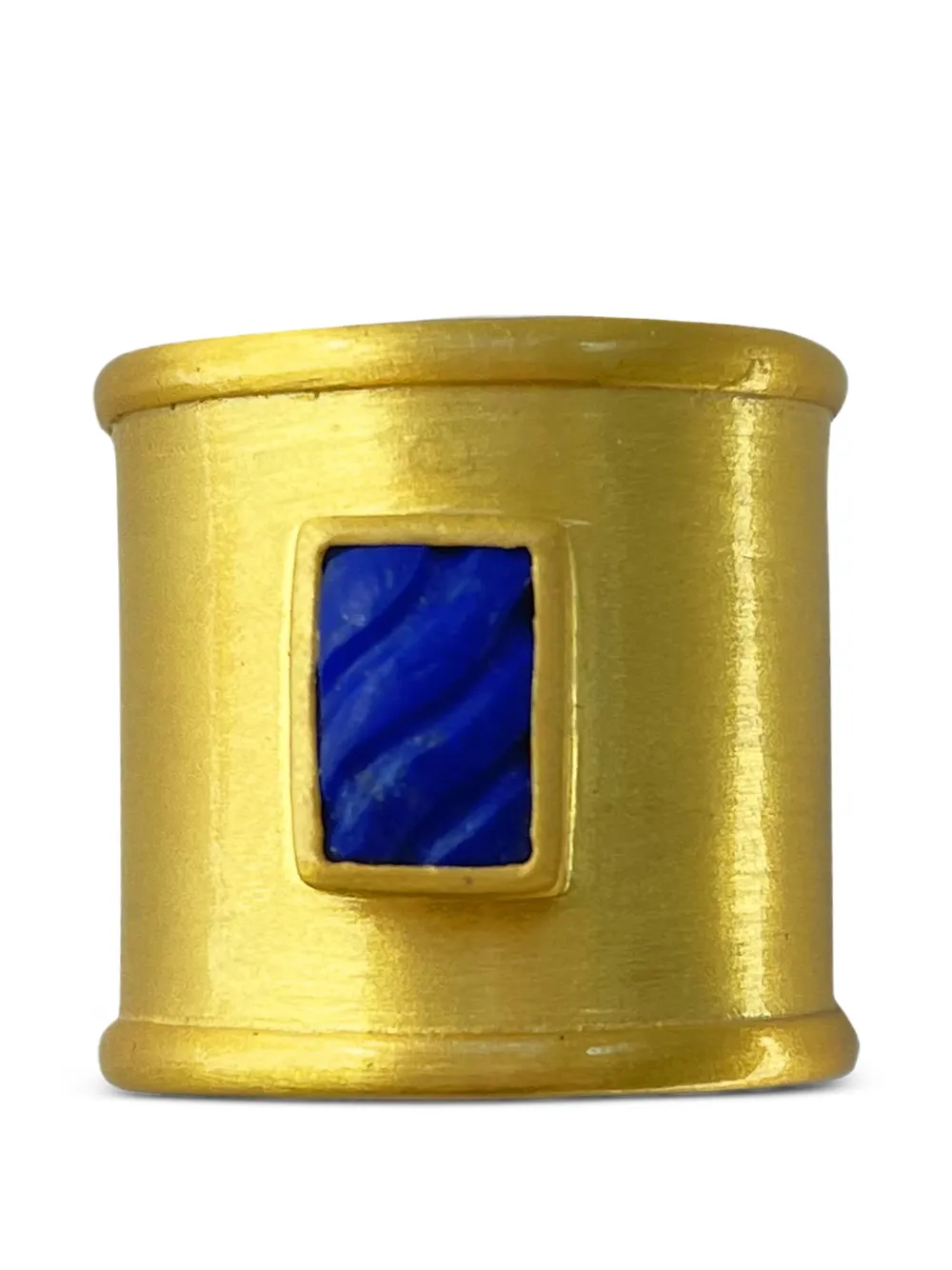 AKANSHA SETHI x Ursa lapis lazuli band ring - Oro