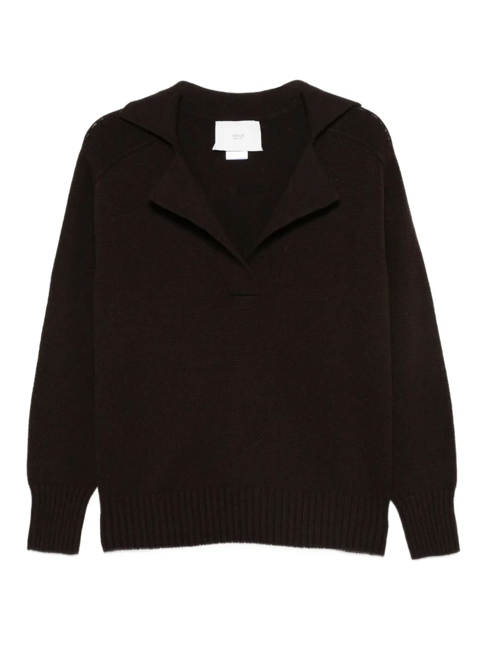 collared sweater