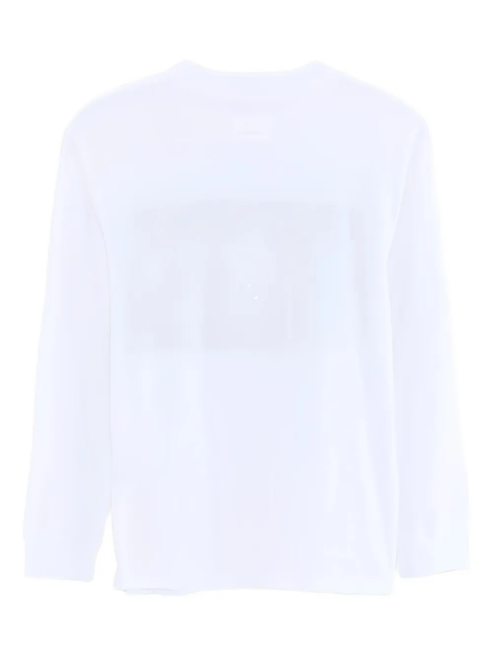 Bellerose Car-print Long-sleeve T-shirt In White