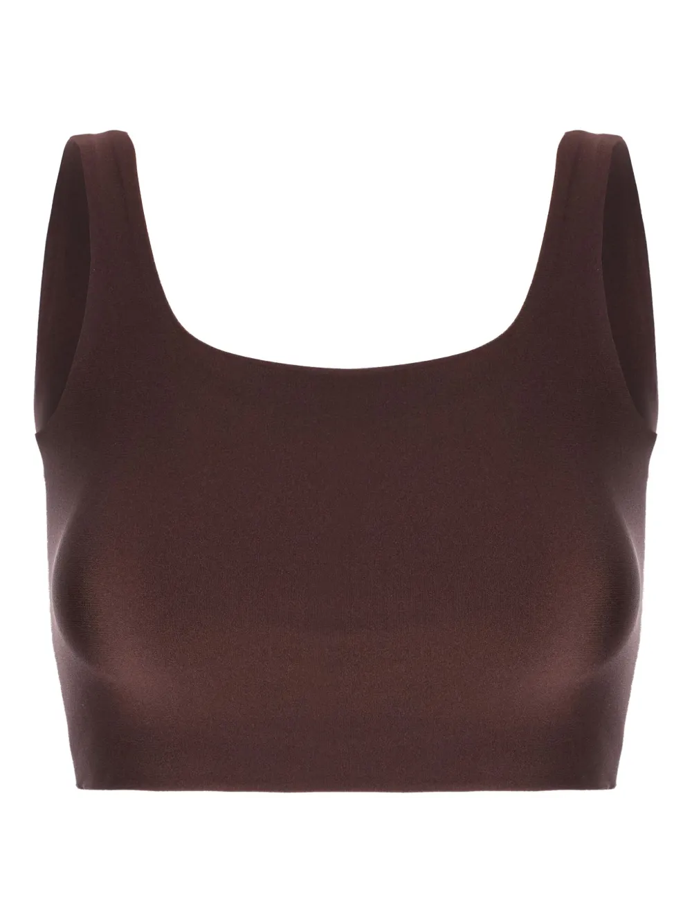 Nature stretch square-neck top