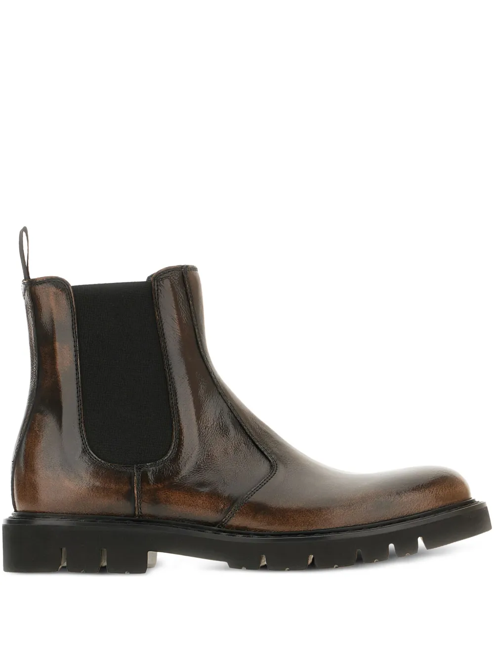 ducanero leather ankle boots Brown