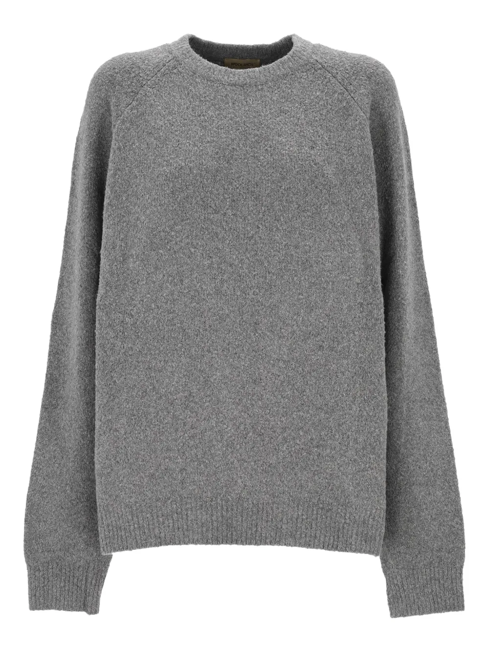 raglan-sleeve wool sweater