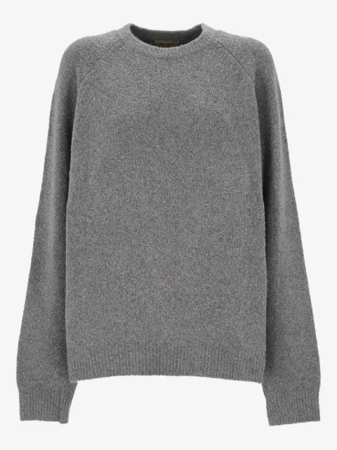 Woolrich sweater i uld med raglanærmer