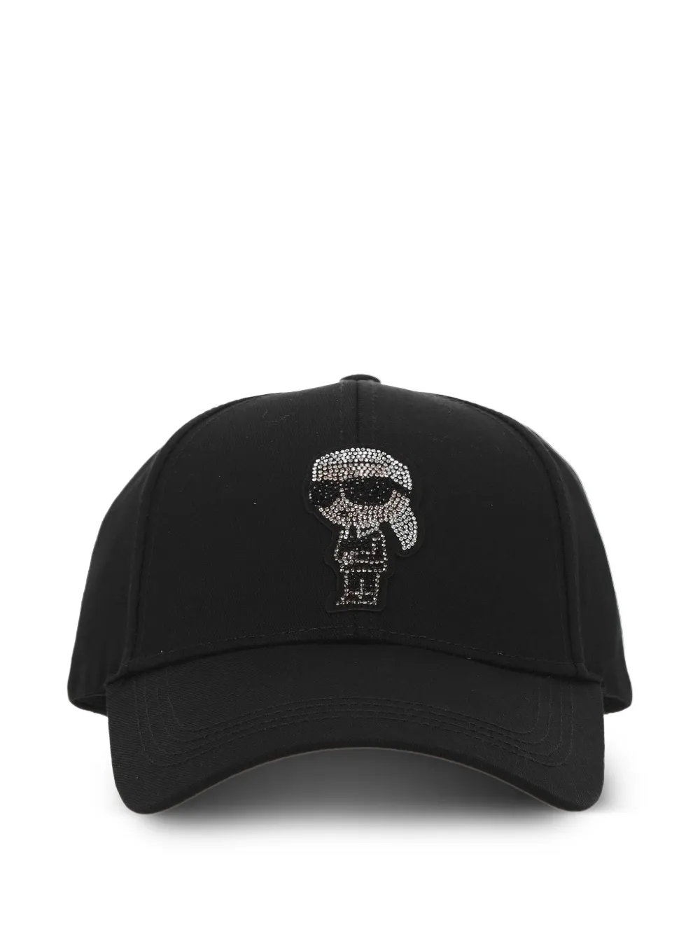 crystal-embellished baseball hat