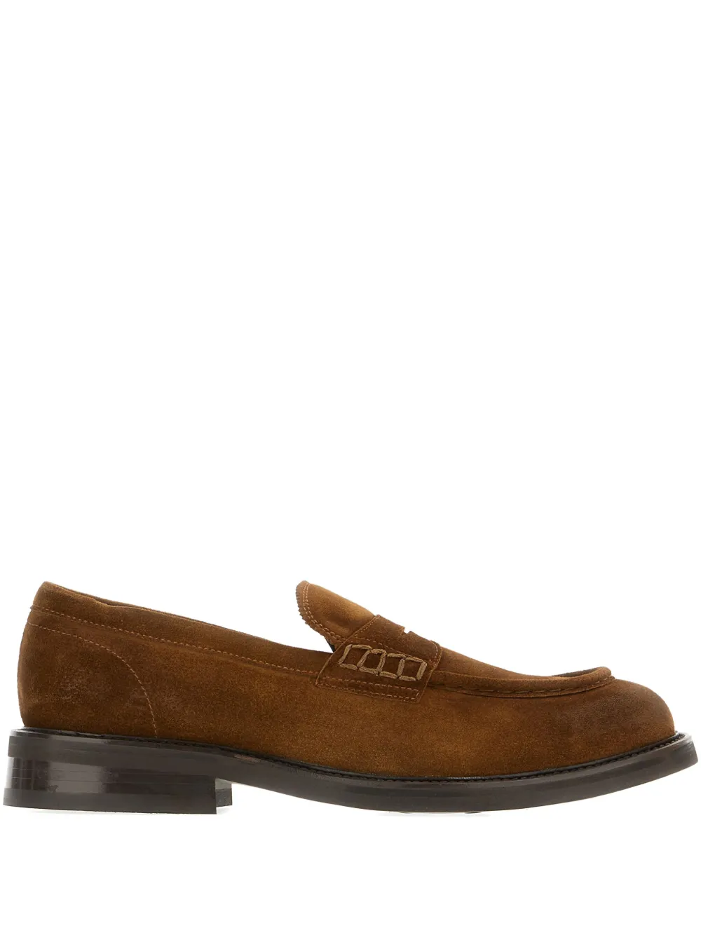 Ducanero suede penny loafers Brown