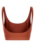 Monfusò Nina scoop-neck top - Red