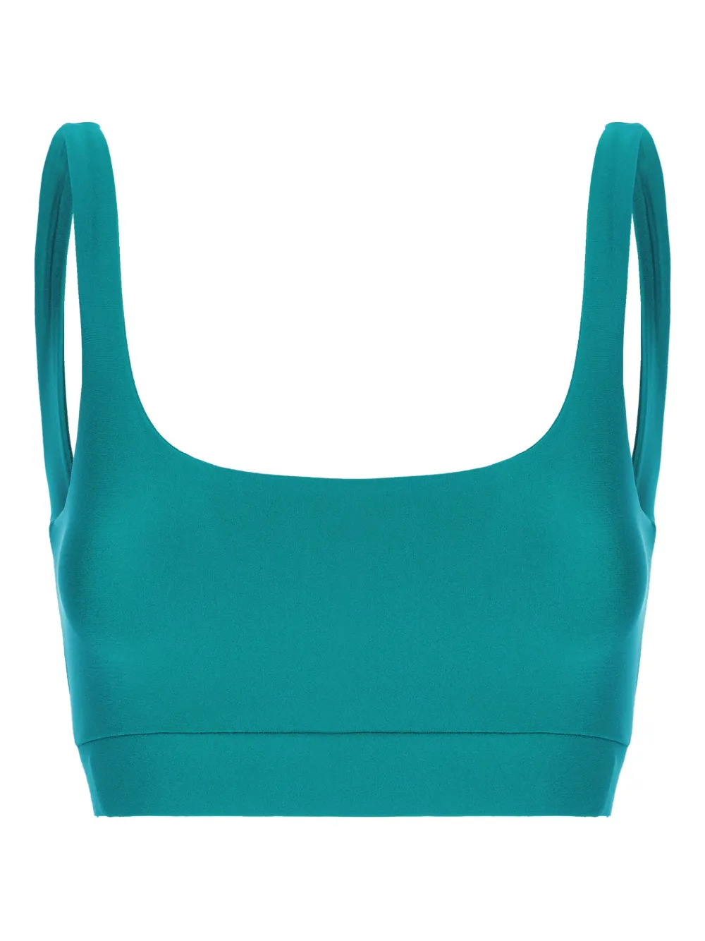 square-neck stretch top