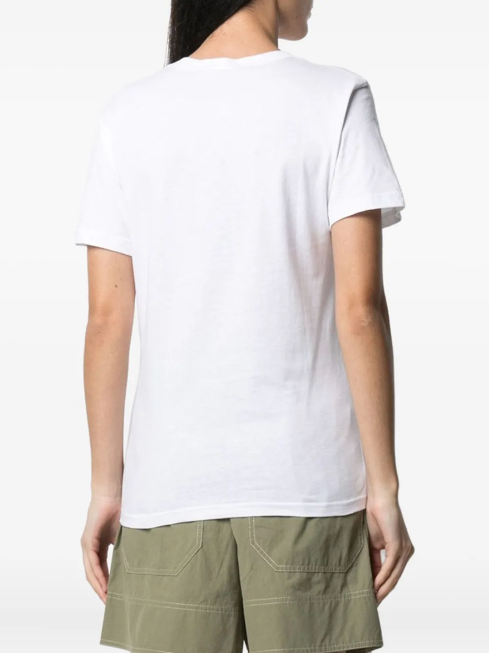 10 CORSO COMO frog-print cotton t-shirt Wit