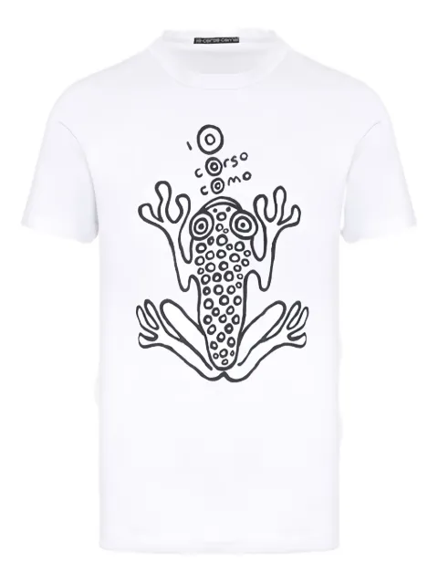 10 CORSO COMO frog-print cotton t-shirt