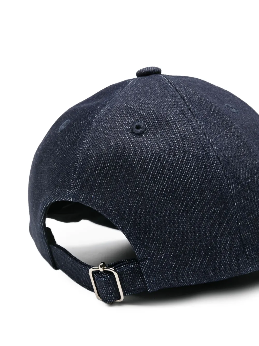 A.P.C. Pet met geborduurd logo Blauw