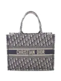 Christian Dior Pre-Owned 2019 Medium Oblique Canvas Book tote bag - Blue