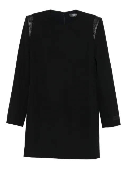 Versace wool mini dress