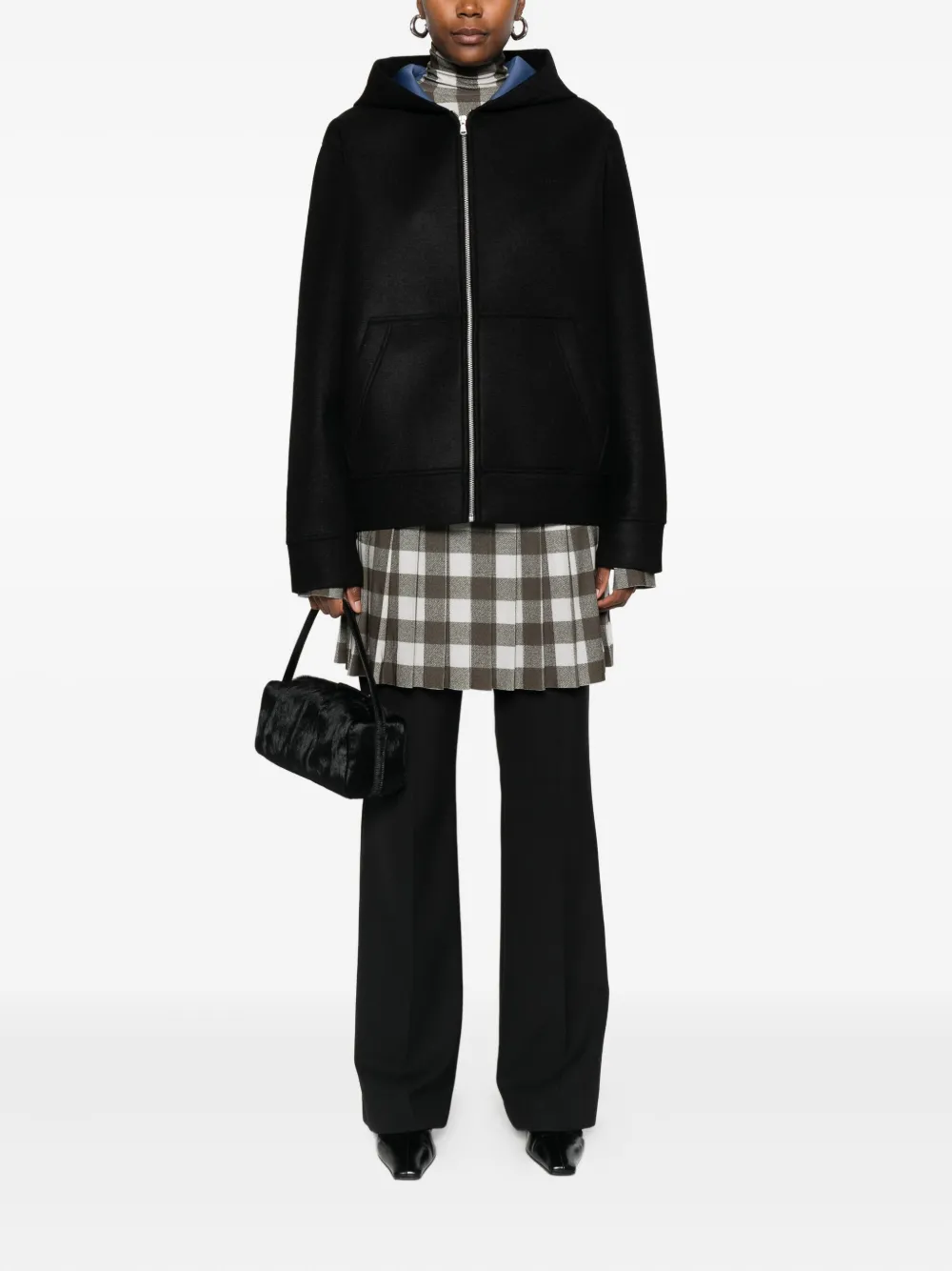 A.P.C. zip-up hoodie - Zwart
