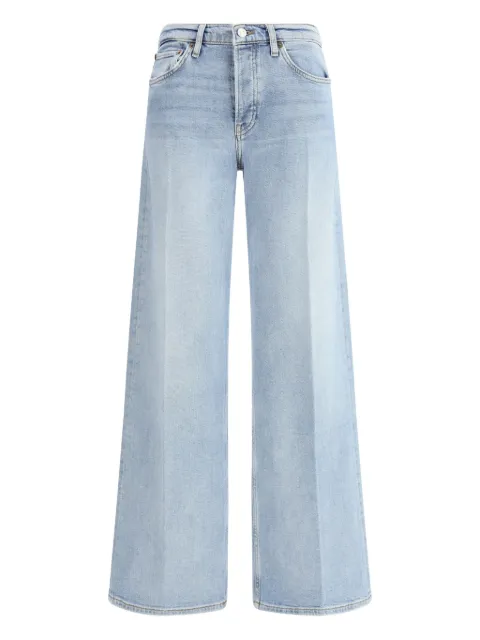 RE/DONE jeans anchos con tiro medio