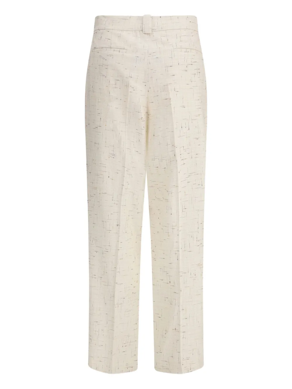 Fabiana Filippi pressed-crease tailored trousers - Beige