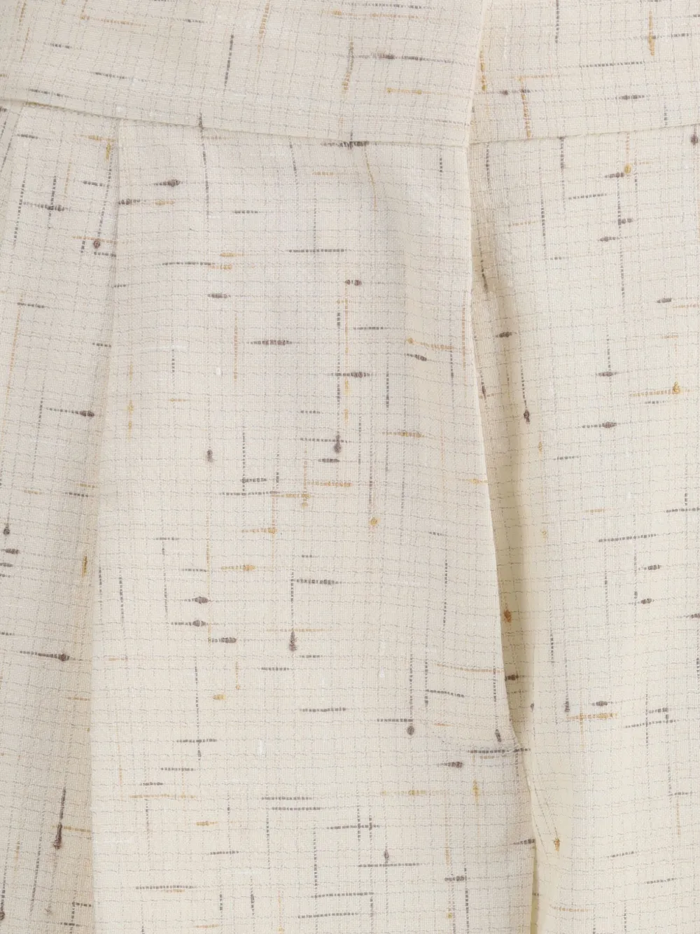Fabiana Filippi Pressed-crease Tailored Trousers In Neutral