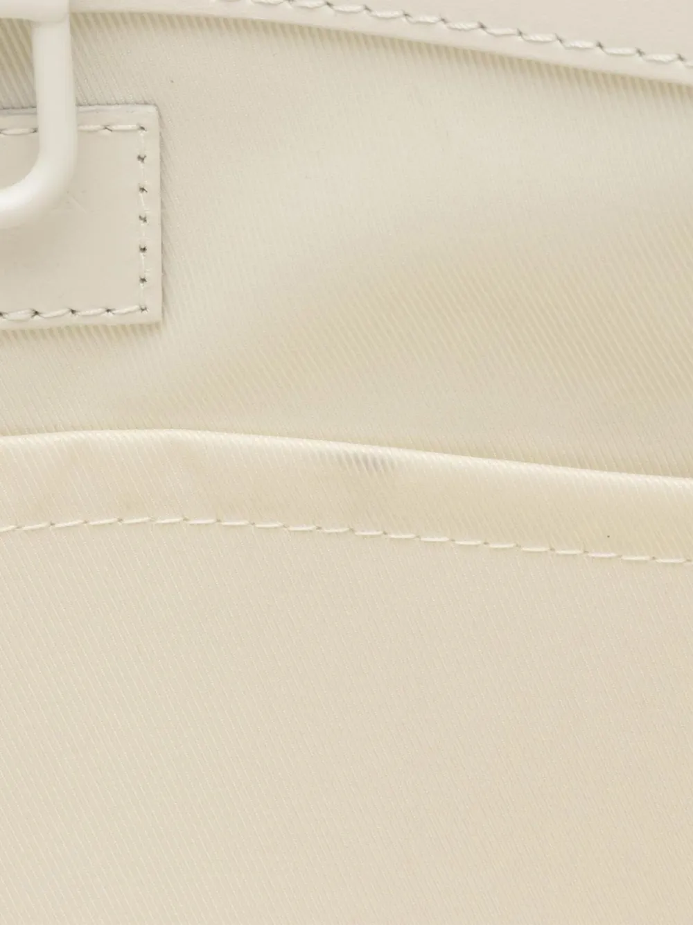 Pre-owned Louis Vuitton 2021-2025 Monogram Taurillon Sac Plat 24h Tote Satchel In White