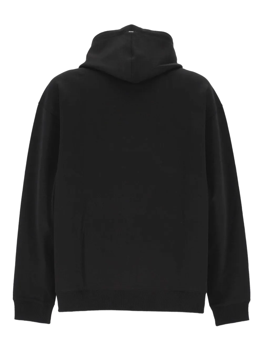 BOSS Hoodie met logoplakkaat en ritszak Zwart