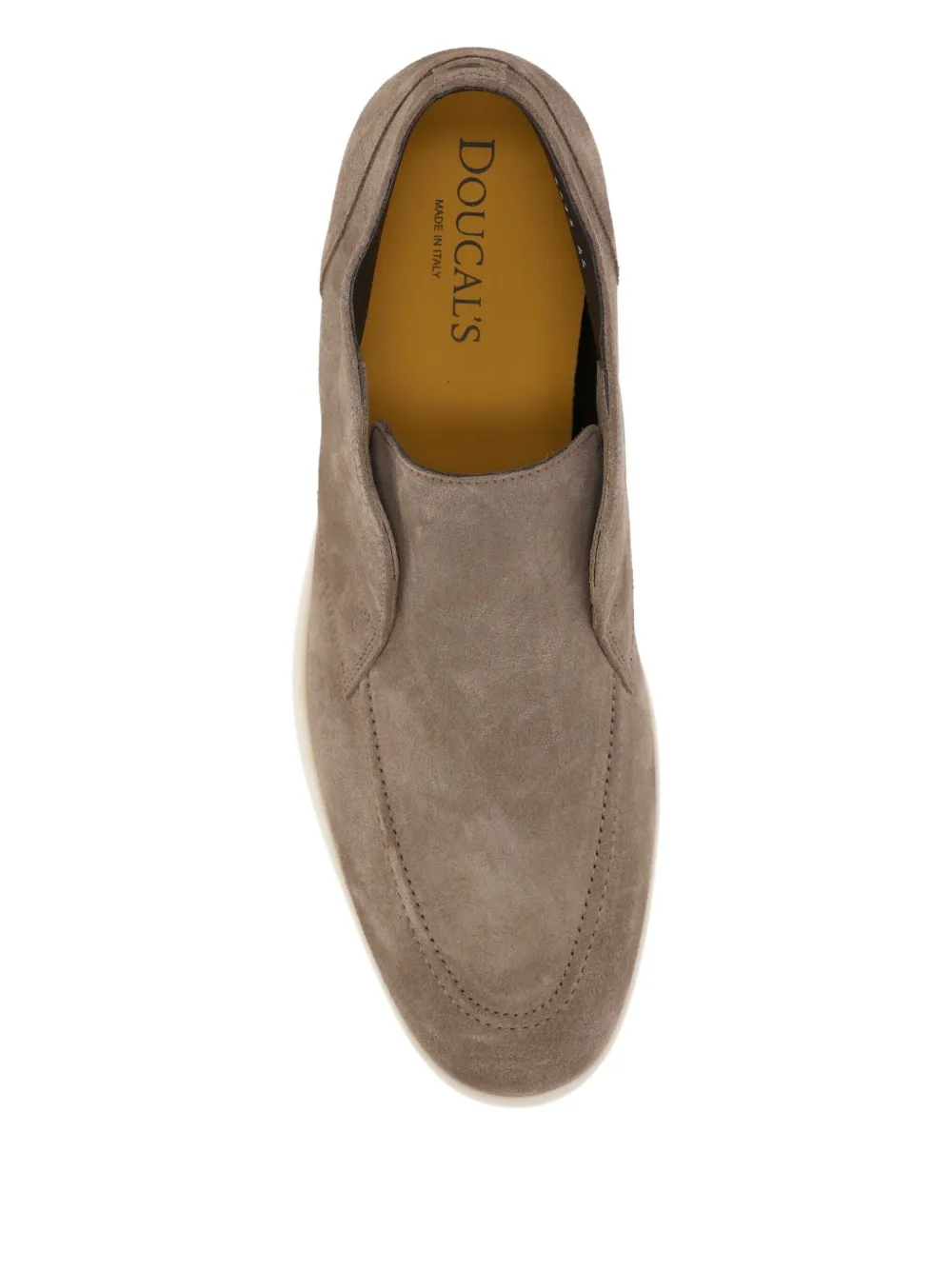 Doucal's suede slip-on desert boots Brown